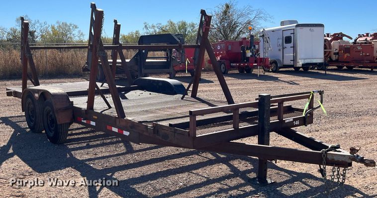 image for item EI0516 2014 Shop built  Reel trailer