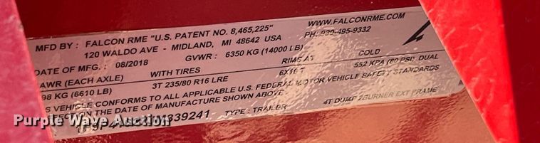 image for item EI0519 Falcon  pothole patcher