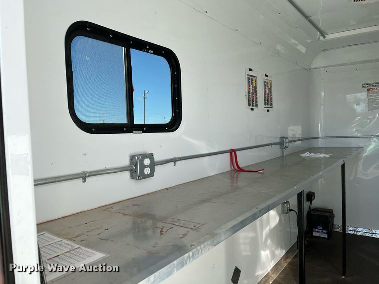 image for item EI0520 2020 Cargo Craft  fiber optic splicing trailer