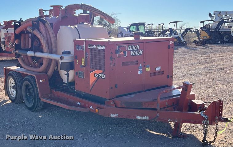image for item EI0521 2018 Ditch Witch FX30  vacuum excavator