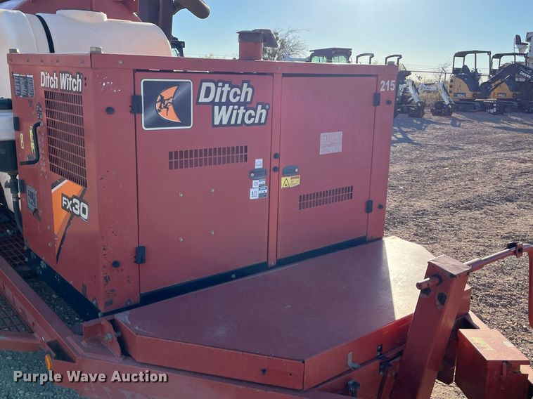 image for item EI0522 2017 Ditch Witch FX30  vacuum excavator