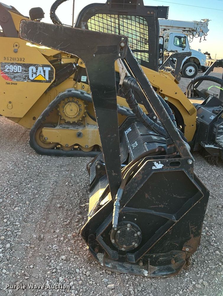 image for item EI0524 Caterpillar HM312  skid steer mulcher