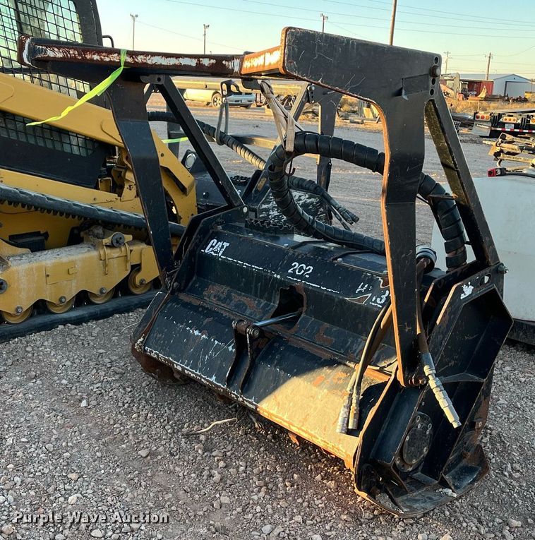 image for item EI0524 Caterpillar HM312  skid steer mulcher