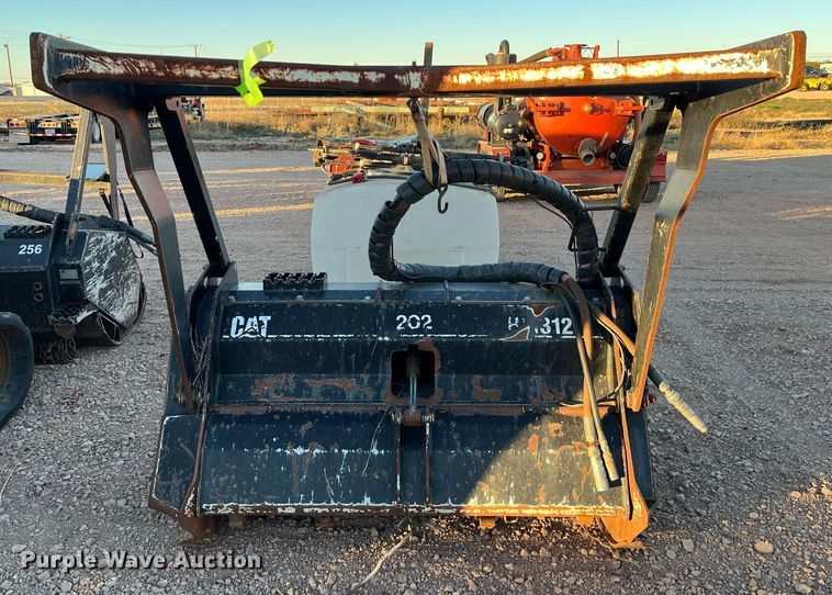 image for item EI0524 Caterpillar HM312  skid steer mulcher