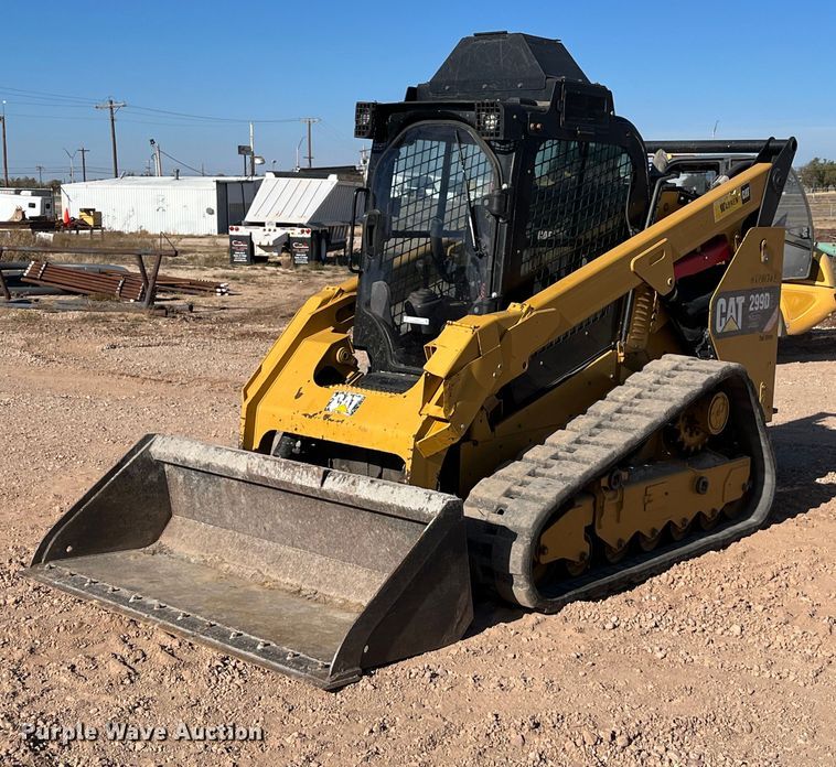 image for item EI0525 2017 Caterpillar 299D2XHP  tracked skid steer loader