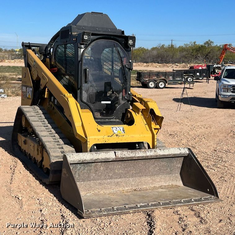 image for item EI0525 2017 Caterpillar 299D2XHP  tracked skid steer loader
