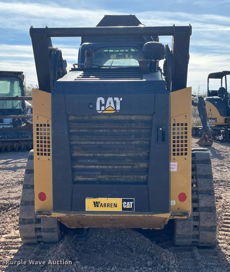 image for item EI0525 2017 Caterpillar 299D2XHP  tracked skid steer loader