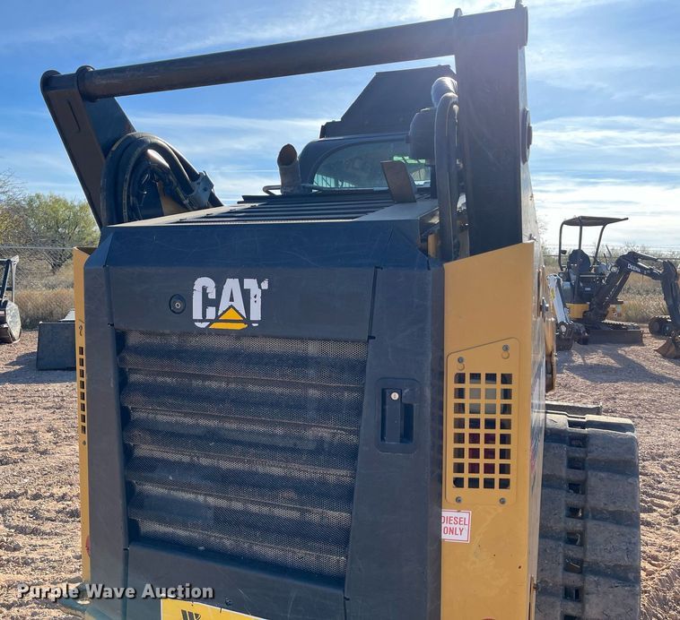 image for item EI0525 2017 Caterpillar 299D2XHP  tracked skid steer loader