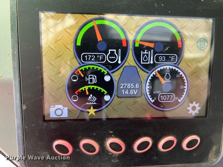 image for item EI0525 2017 Caterpillar 299D2XHP  tracked skid steer loader