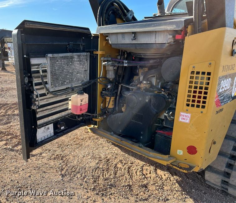 image for item EI0525 2017 Caterpillar 299D2XHP  tracked skid steer loader