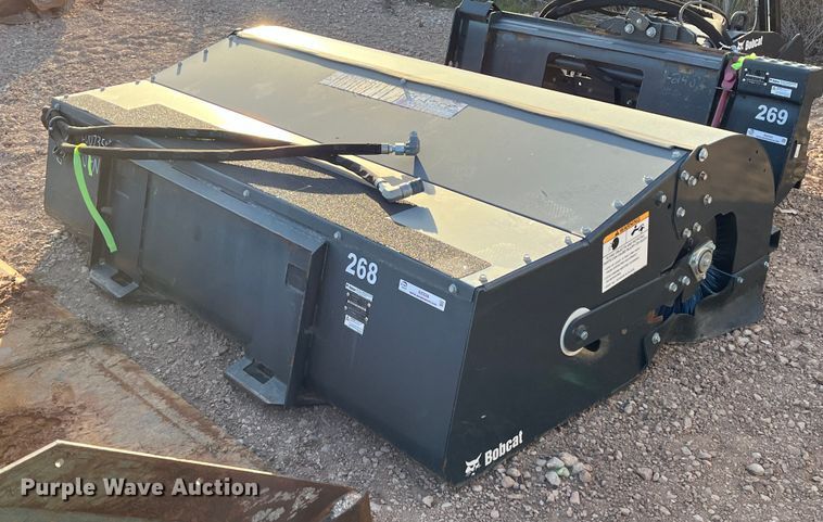 image for item EI0528 2019 Bobcat 84 Sweeper  skid steer sweeper