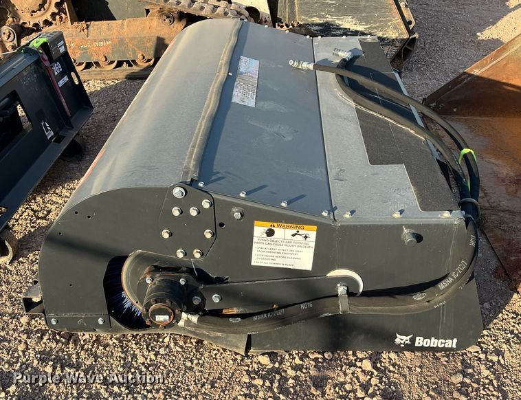 image for item EI0528 2019 Bobcat 84 Sweeper  skid steer sweeper