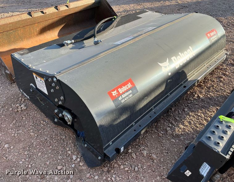 image for item EI0528 2019 Bobcat 84 Sweeper  skid steer sweeper