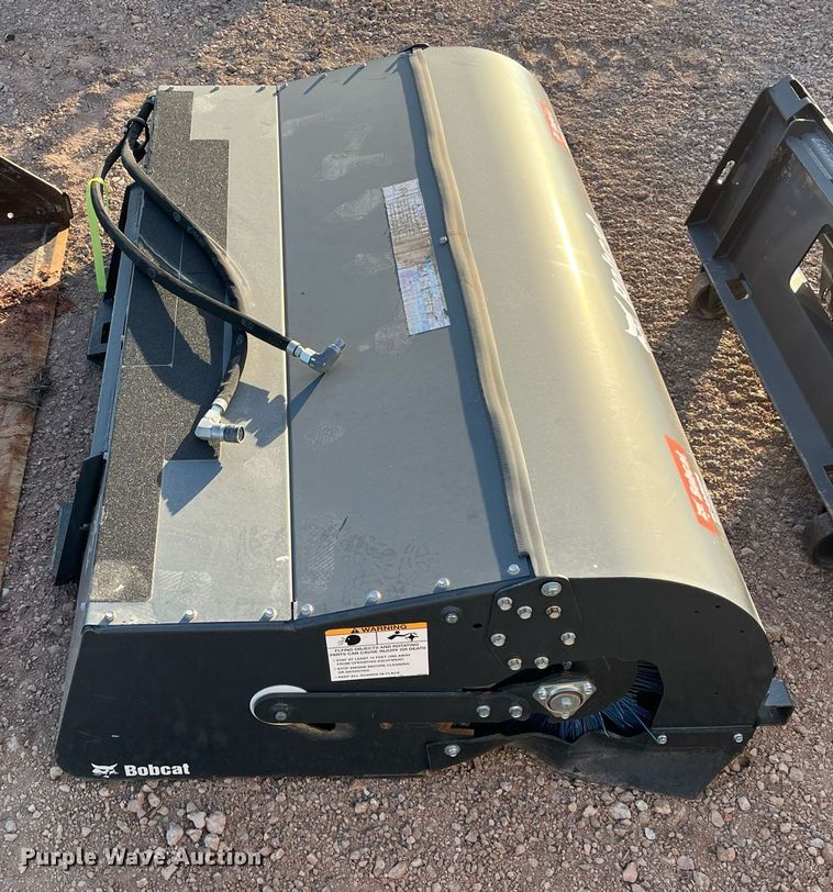 image for item EI0528 2019 Bobcat 84 Sweeper  skid steer sweeper