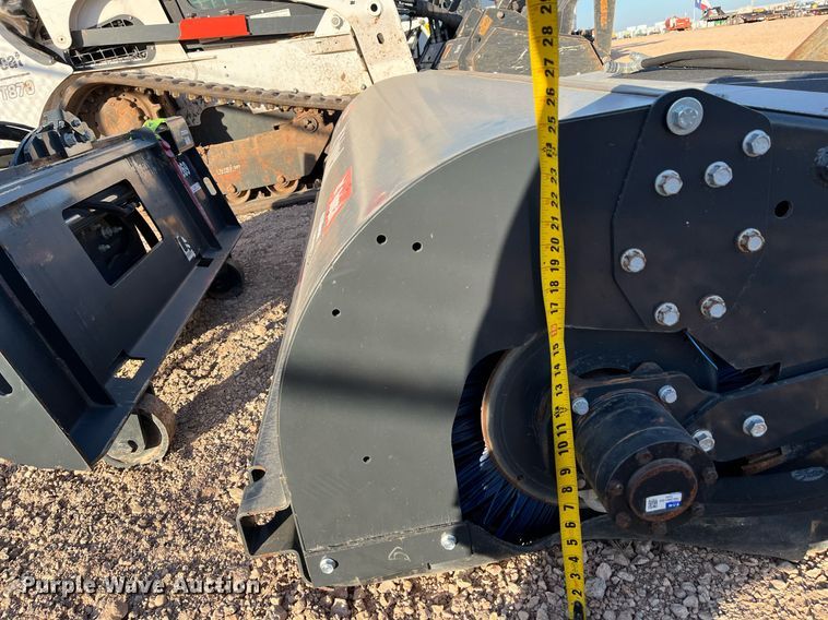 image for item EI0528 2019 Bobcat 84 Sweeper  skid steer sweeper