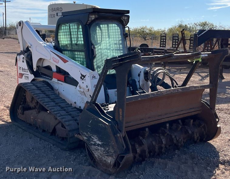image for item EI0530 2018 Bobcat T870  tracked skid steer loader