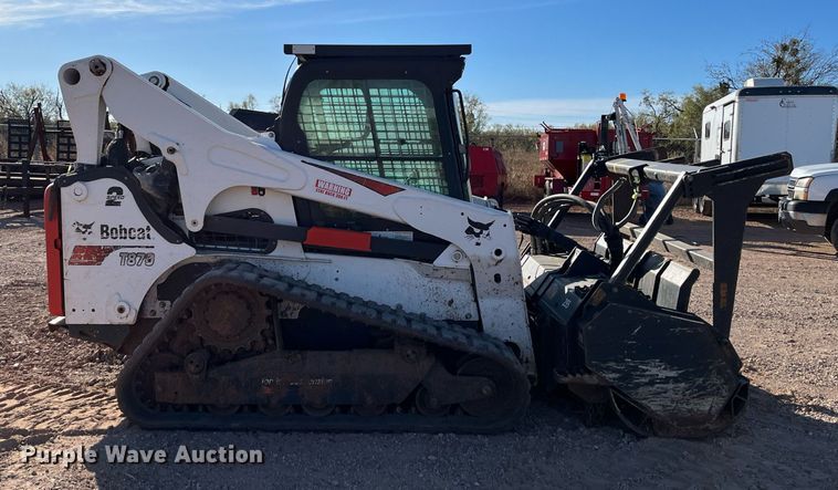 image for item EI0530 2018 Bobcat T870  tracked skid steer loader