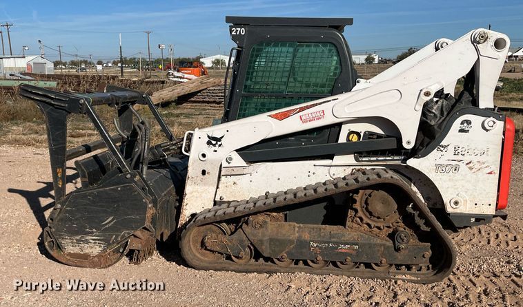image for item EI0530 2018 Bobcat T870  tracked skid steer loader