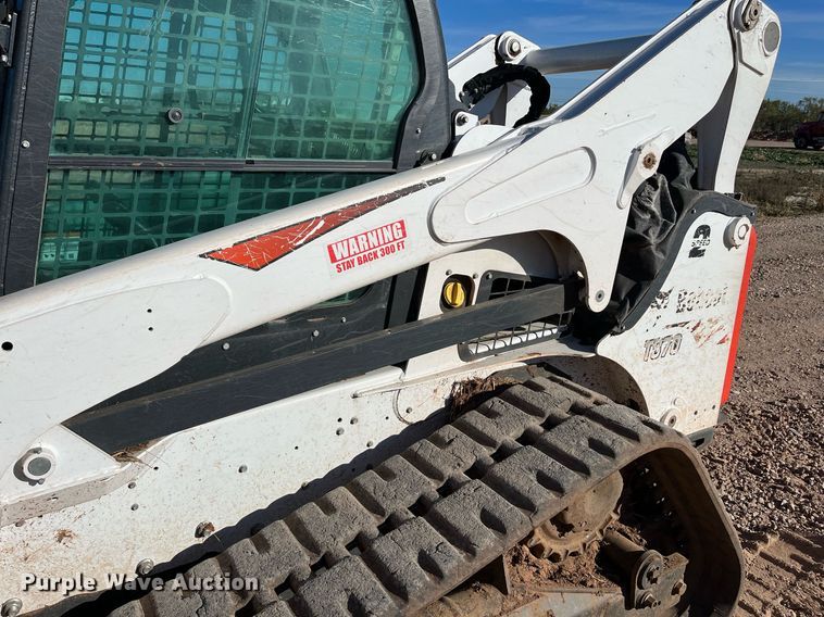 image for item EI0530 2018 Bobcat T870  tracked skid steer loader