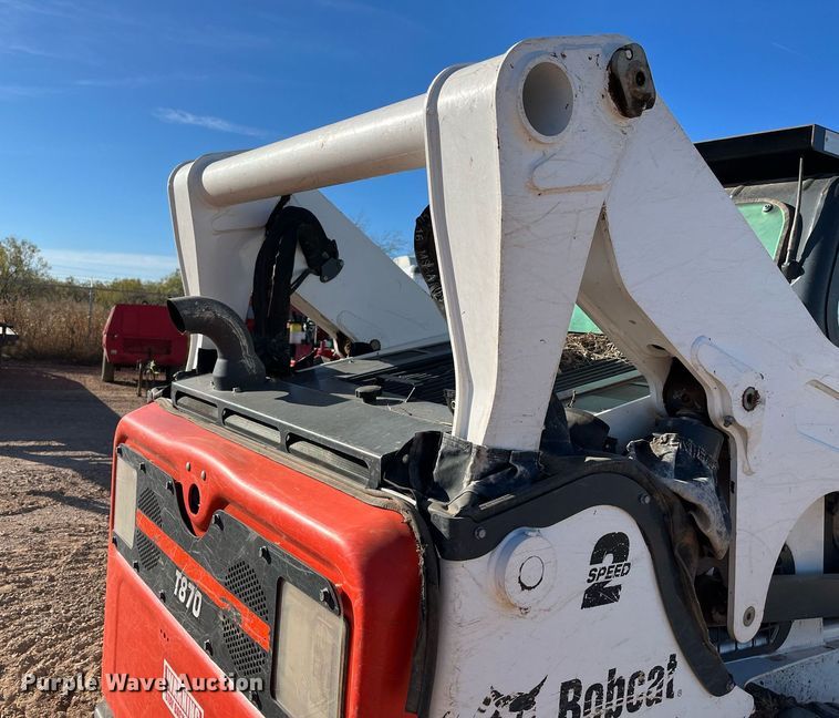 image for item EI0530 2018 Bobcat T870  tracked skid steer loader