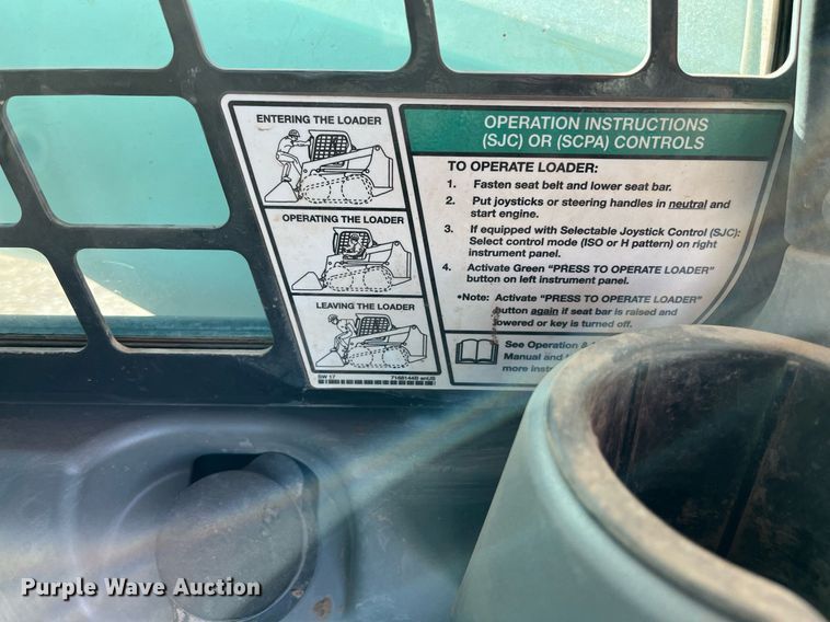 image for item EI0530 2018 Bobcat T870  tracked skid steer loader