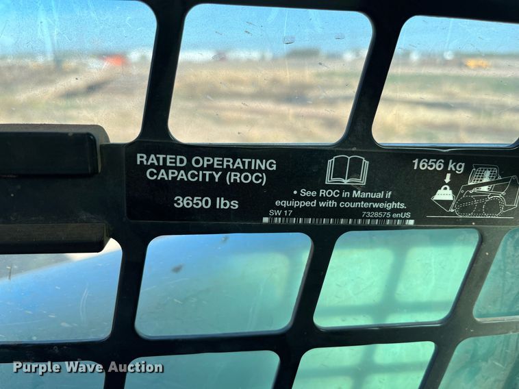 image for item EI0530 2018 Bobcat T870  tracked skid steer loader