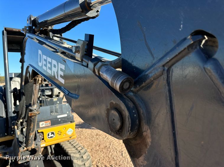 image for item EI0535 2017 John Deere 30G  mini excavator