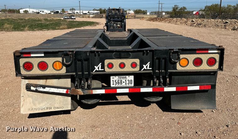 image for item EI0537 2015 XL Specialized XL110 CHDG  lowboy equipment trailer