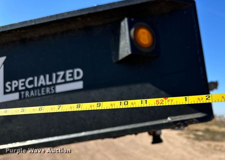 image for item EI0537 2015 XL Specialized XL110 CHDG  lowboy equipment trailer