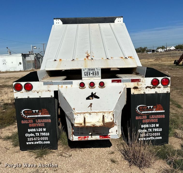image for item EI0540 2012 Construction Trailers Specialist  bottom dump trailer