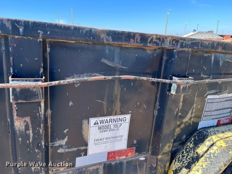 image for item EI0542 2010 Big Tex 10LP  dump trailer