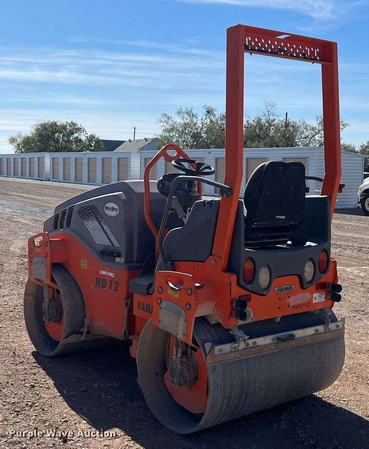 image for item EI0543 2015 Hamm HD12VV  double drum vibratory roller