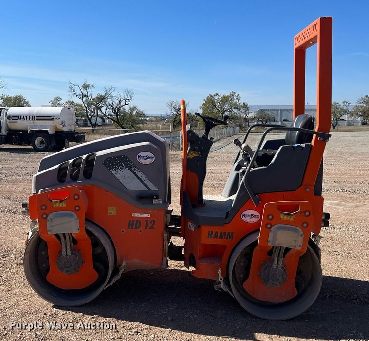 image for item EI0543 2015 Hamm HD12VV  double drum vibratory roller
