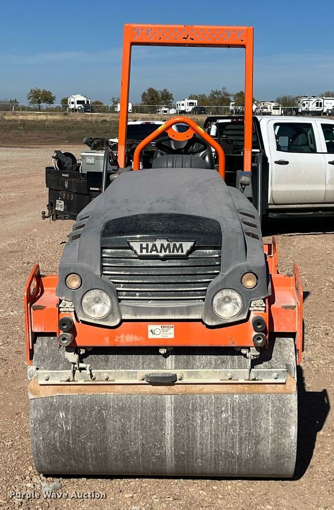 image for item EI0543 2015 Hamm HD12VV  double drum vibratory roller