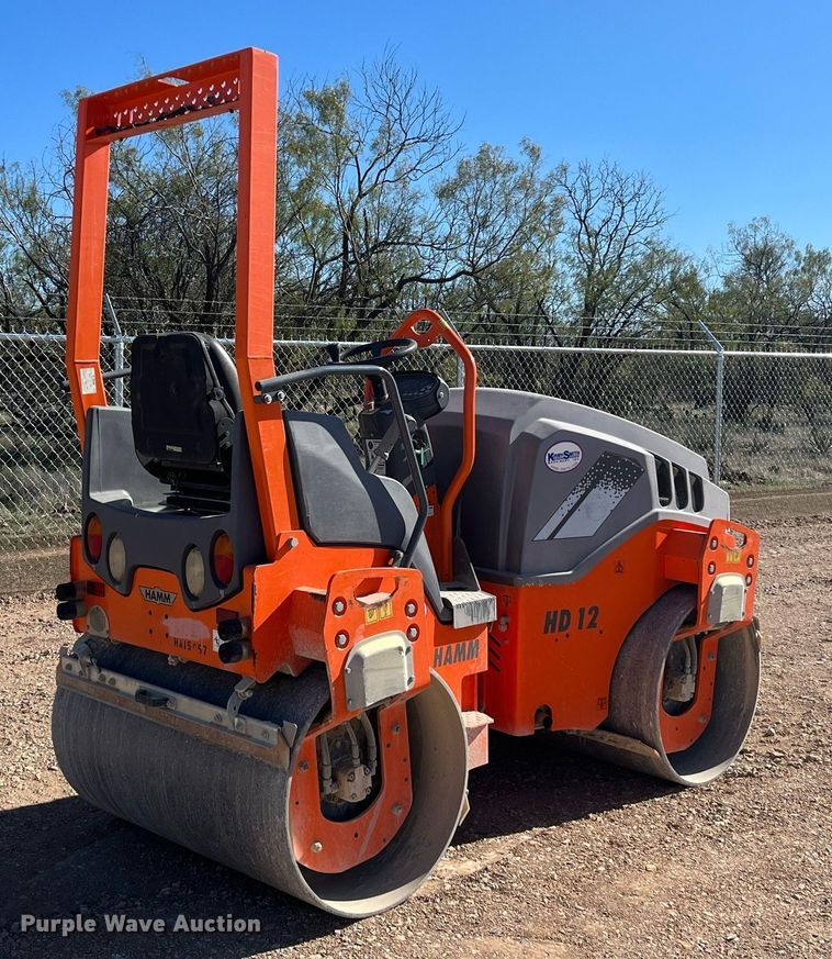 image for item EI0543 2015 Hamm HD12VV  double drum vibratory roller