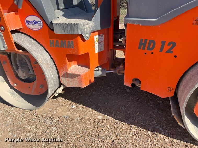 image for item EI0543 2015 Hamm HD12VV  double drum vibratory roller