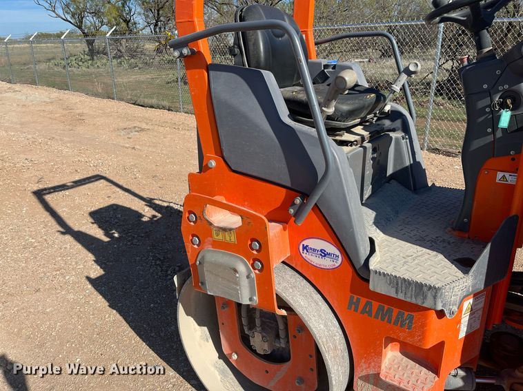 image for item EI0543 2015 Hamm HD12VV  double drum vibratory roller