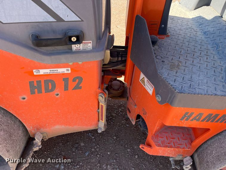image for item EI0543 2015 Hamm HD12VV  double drum vibratory roller