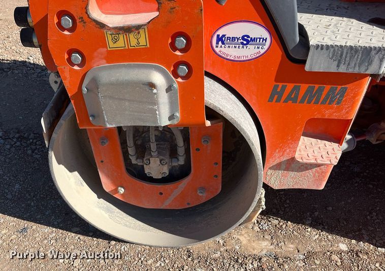 image for item EI0543 2015 Hamm HD12VV  double drum vibratory roller