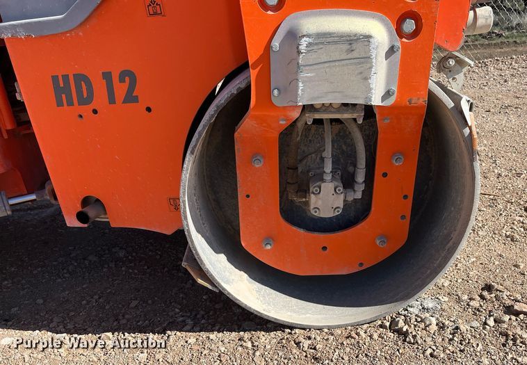 image for item EI0543 2015 Hamm HD12VV  double drum vibratory roller