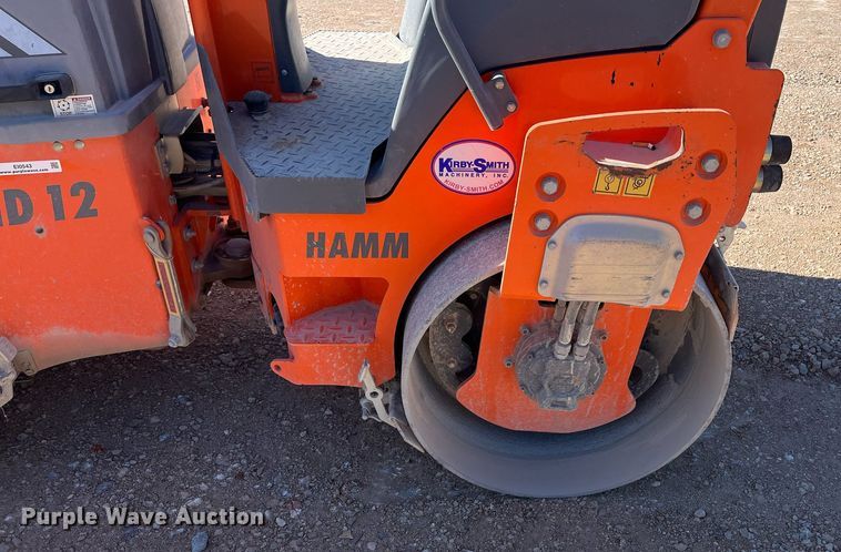 image for item EI0543 2015 Hamm HD12VV  double drum vibratory roller