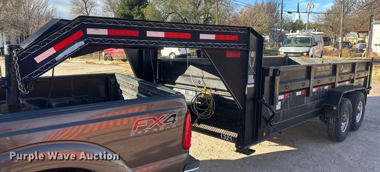 image for item EK9771 2012 Lamar GD14K  dump trailer