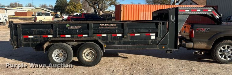 image for item EK9771 2012 Lamar GD14K  dump trailer