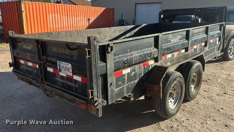 image for item EK9771 2012 Lamar GD14K  dump trailer
