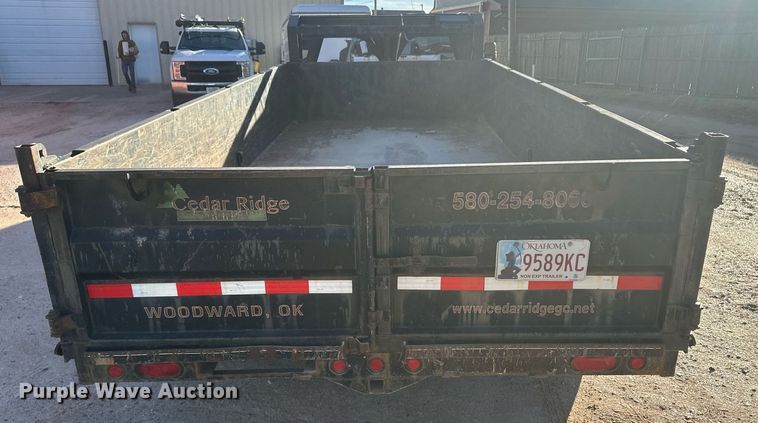 image for item EK9771 2012 Lamar GD14K  dump trailer
