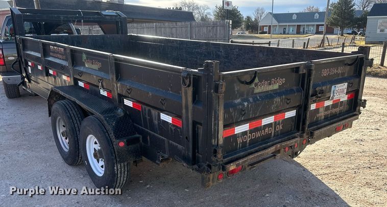 image for item EK9771 2012 Lamar GD14K  dump trailer