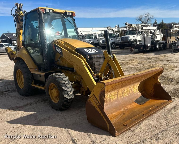 image for item EK9773 2015 Caterpillar 420F  backhoe