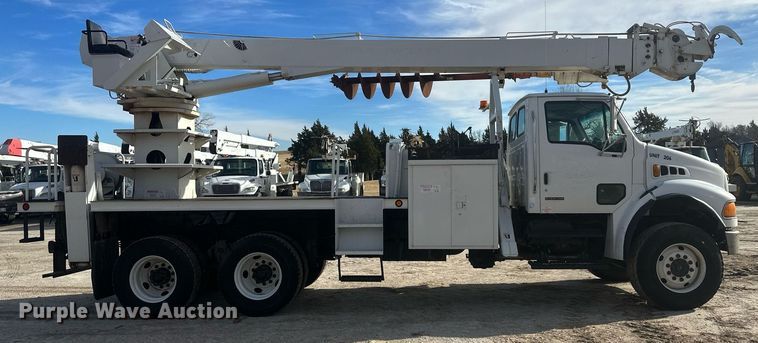 image for item EK9774 2007 Sterling Acterra  digger derrick truck