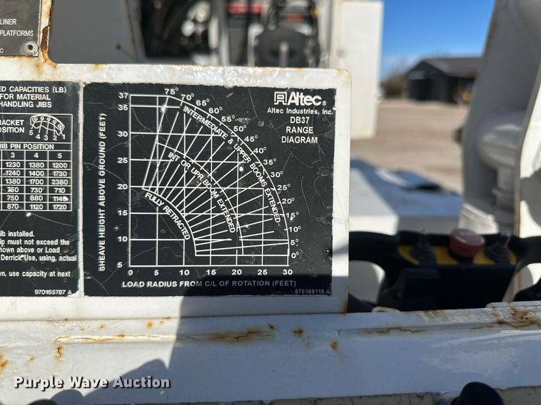 image for item EK9785 Altec DB37  mini digger derrick