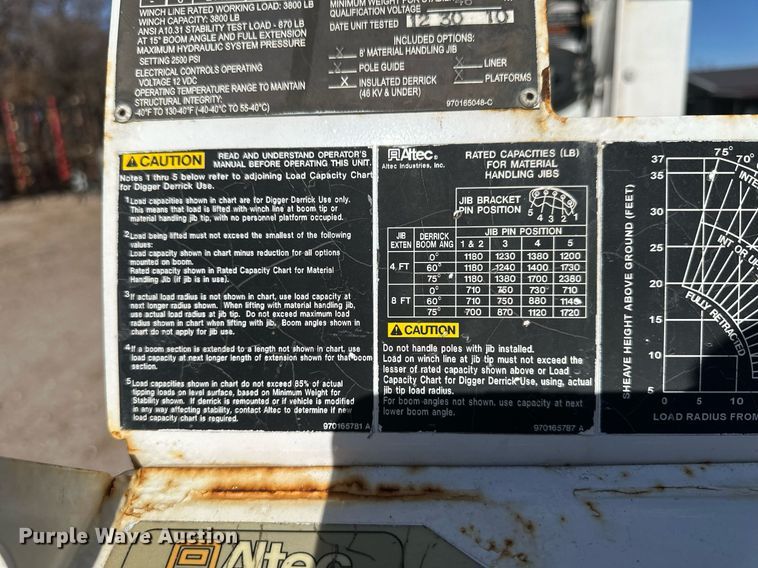 image for item EK9785 Altec DB37  mini digger derrick